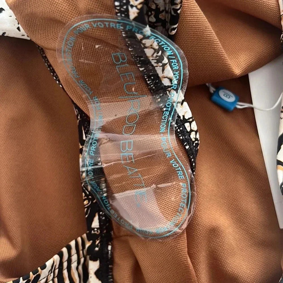 Bleu Rod Beattie Bikini Swimsuit Set Top Size 12 Bottom Size 10 - Picture 9 of 12